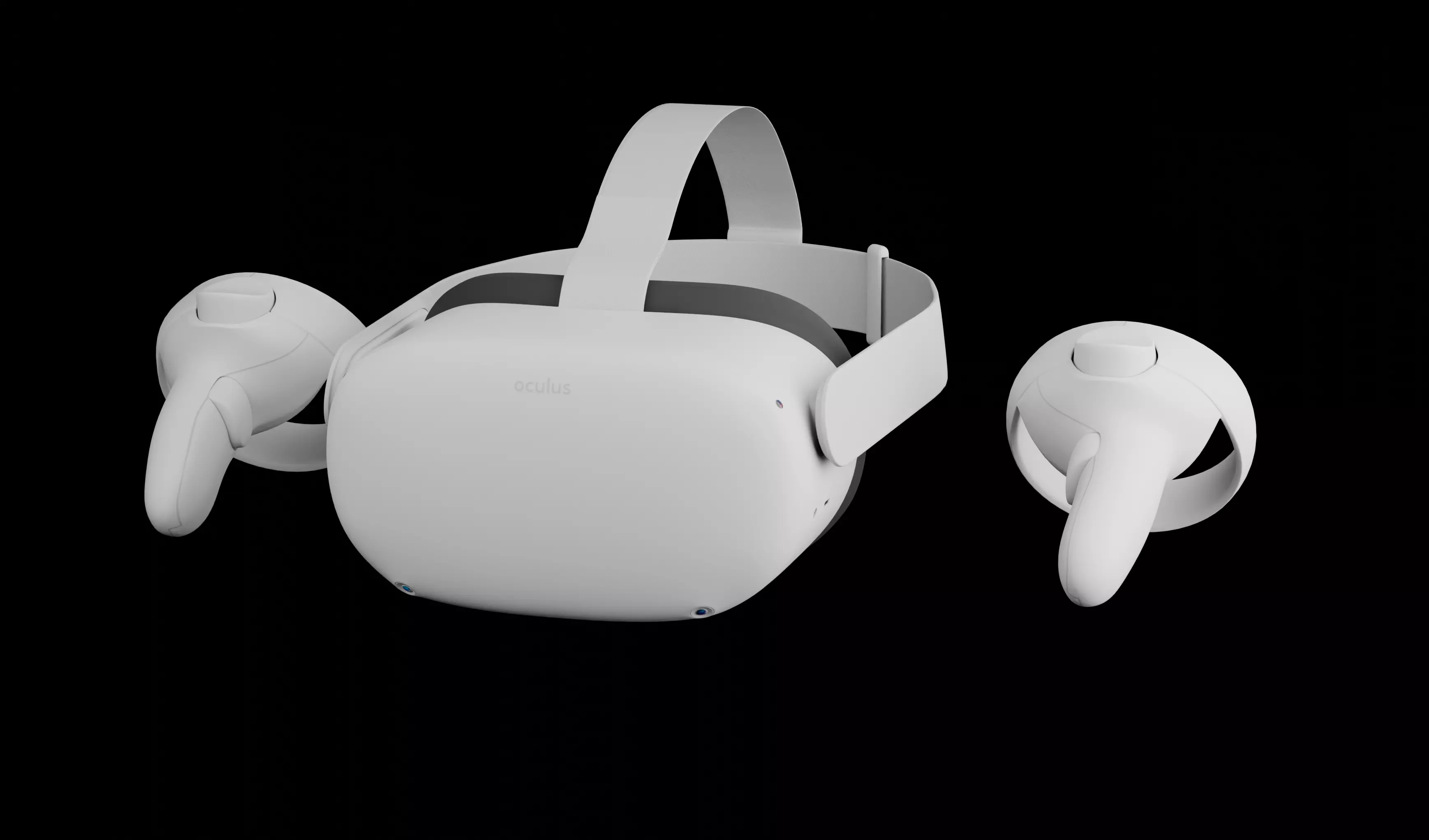 Oculus Meta Quest 2 VR 3D model_0
