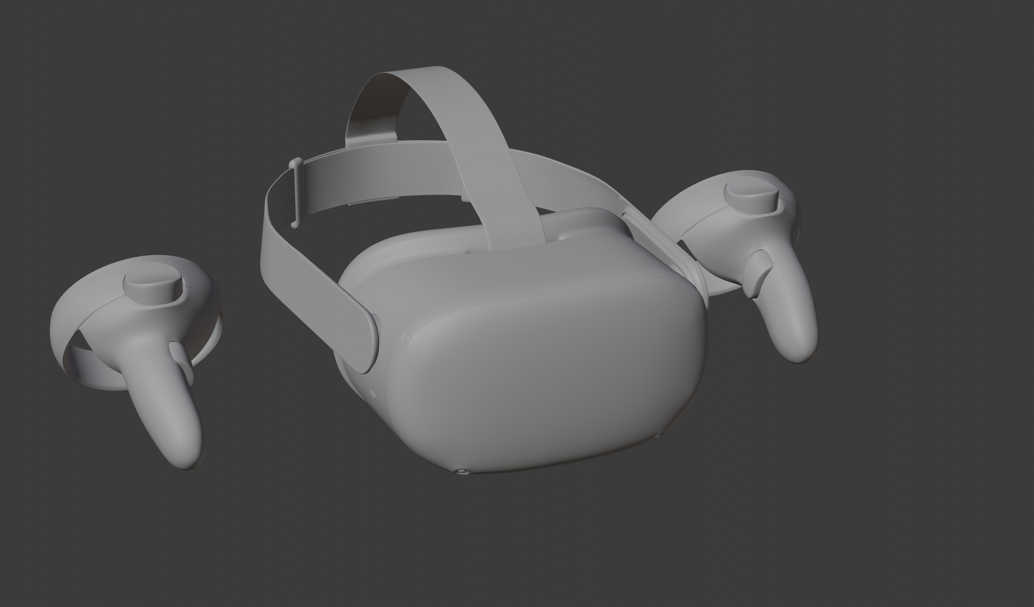 Oculus Meta Quest 2 VR 3D model_8