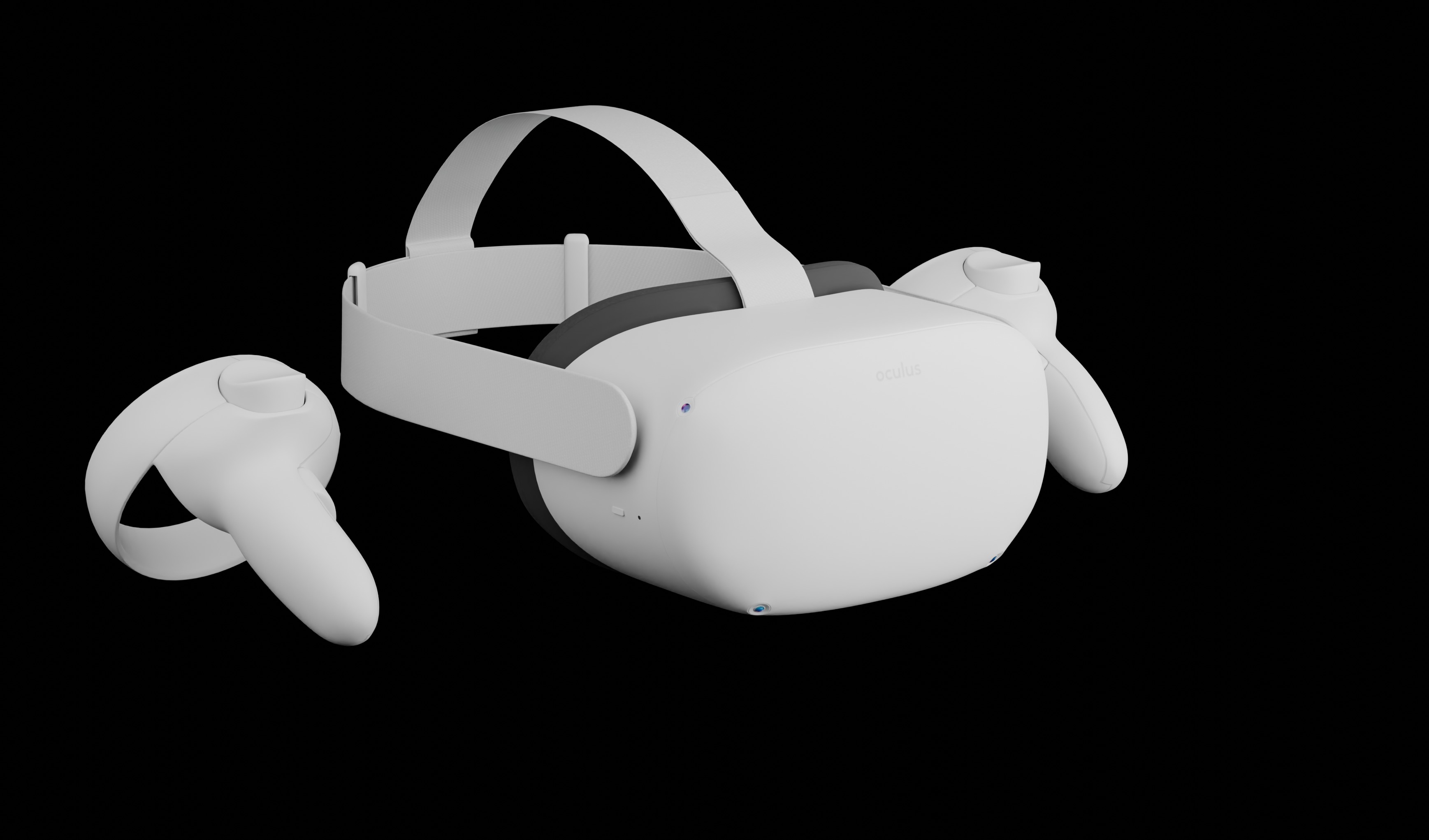 Oculus Meta Quest 2 VR 3D model_1