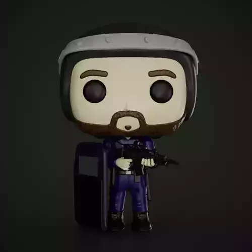 Funko policia 3D print model