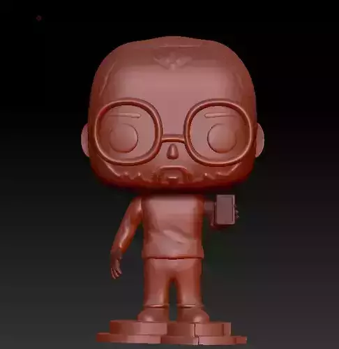 STEVE JOBS FUNKO 3D print model