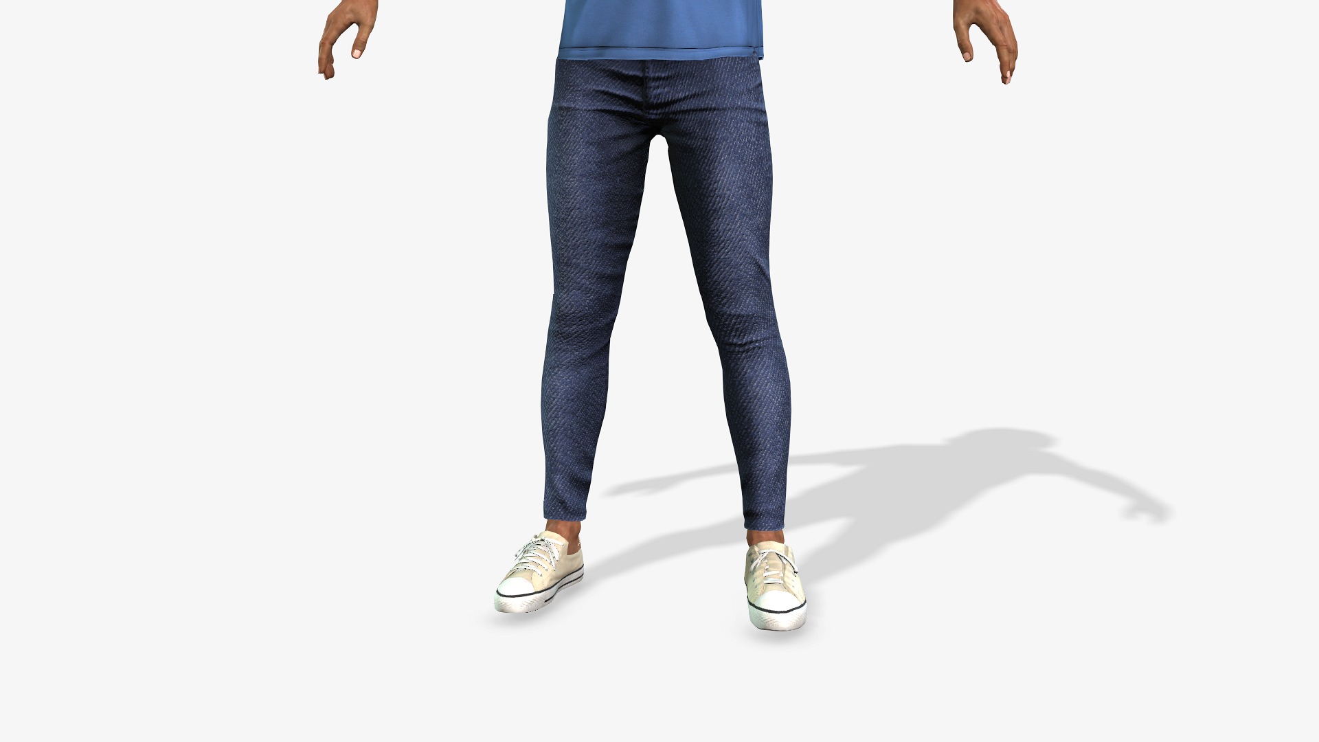 Male 3D Model Game and animation Ready Character 3D model_5