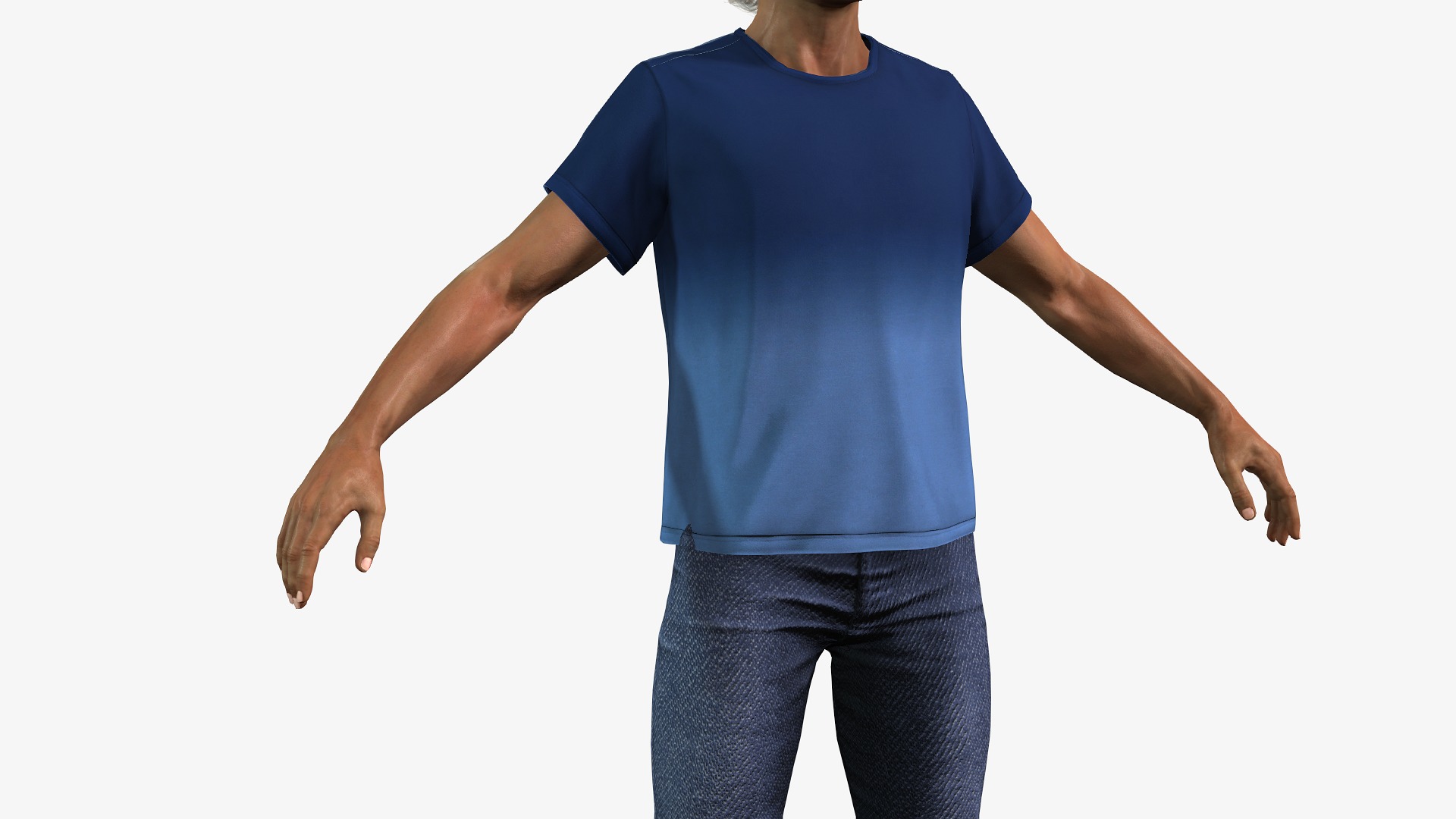 Male 3D Model Game and animation Ready Character 3D model_7