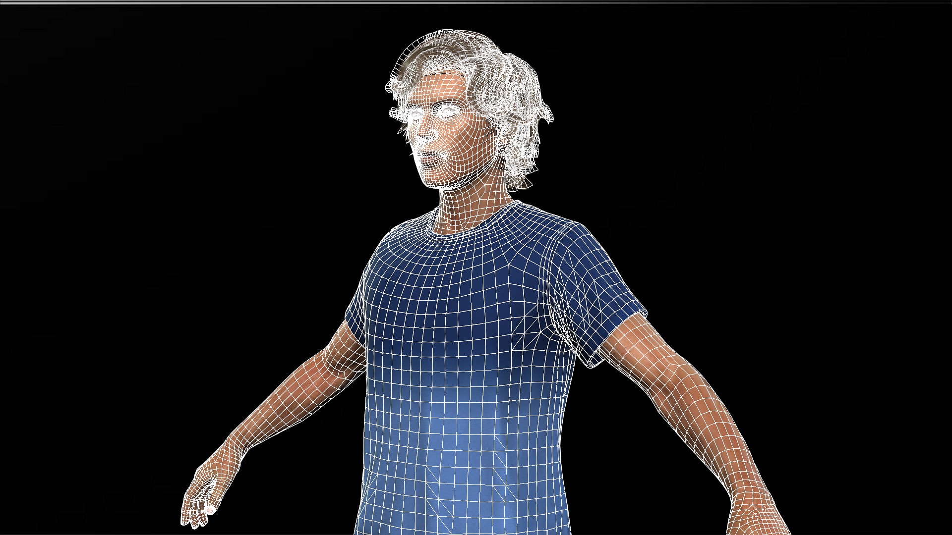 Male 3D Model Game and animation Ready Character 3D model_18