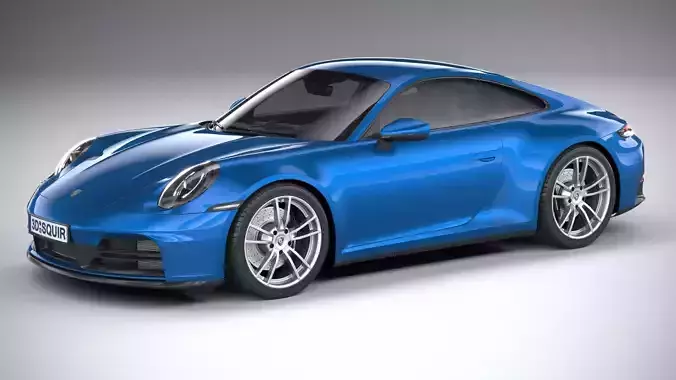 Porsche 911 Carrera 2025 3D model