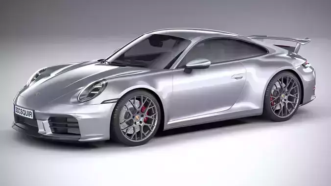 Porsche 911 Carrera Aerokit 2025 3D model