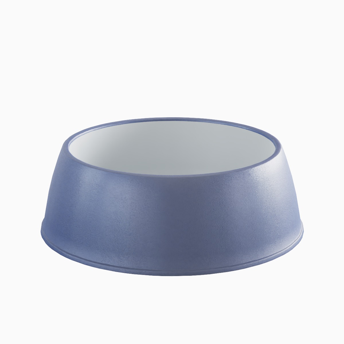 Plastic Dog Bowl B 04 Low-poly 3D model_1