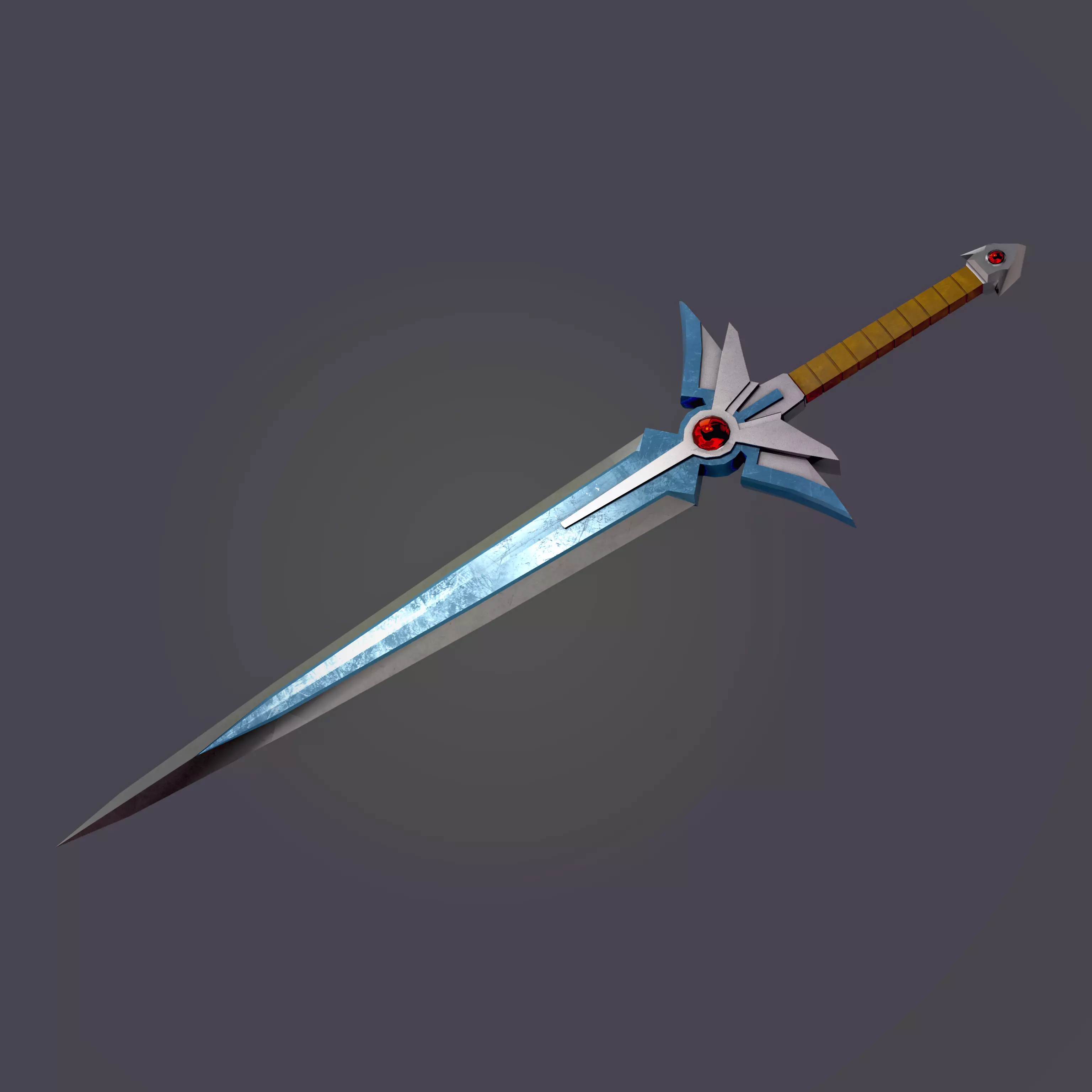 Sword of Dai Low-poly 3D model