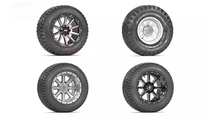OFF ROAD WHEEL AND TIRE COLLECTION 3 