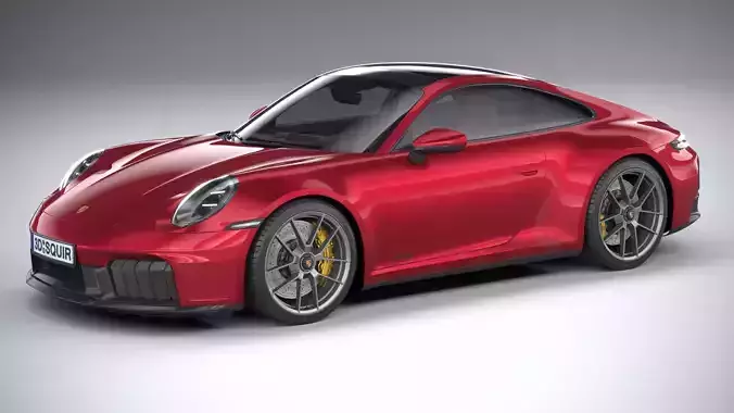 Porsche 911 Carrera GTS 2025 3D model