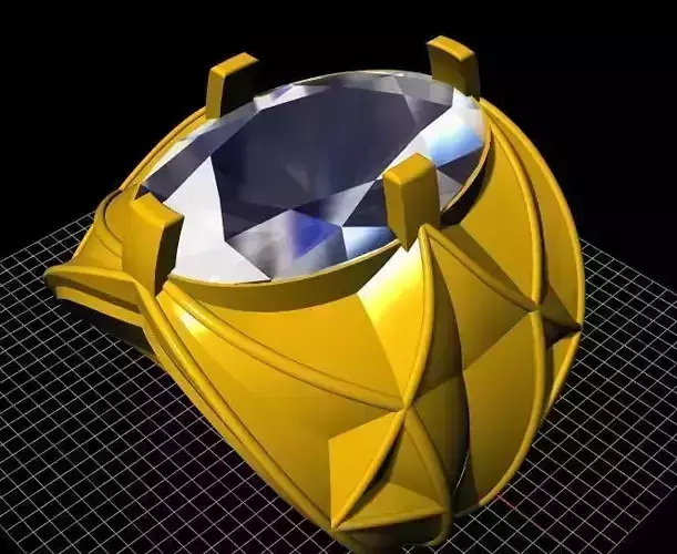 men cocktail ring 3dm file