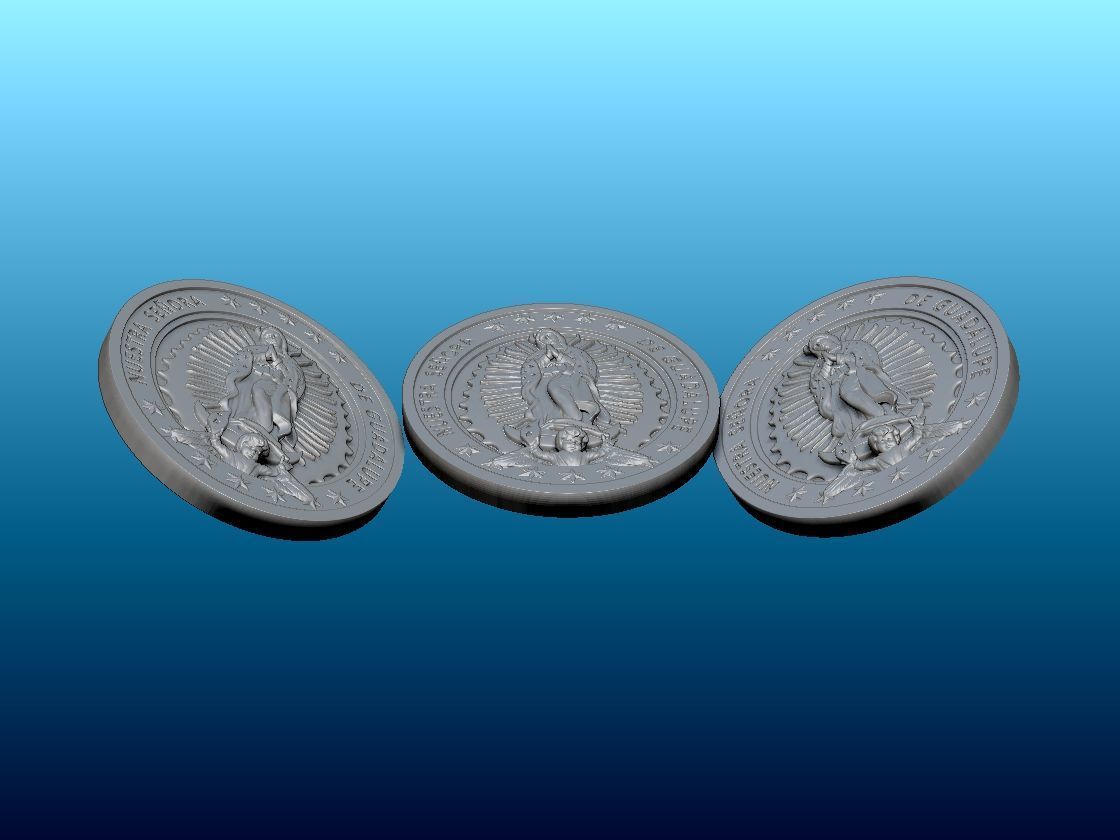 NUESTRA SENORA DE GUADALUPE 3D print model_1