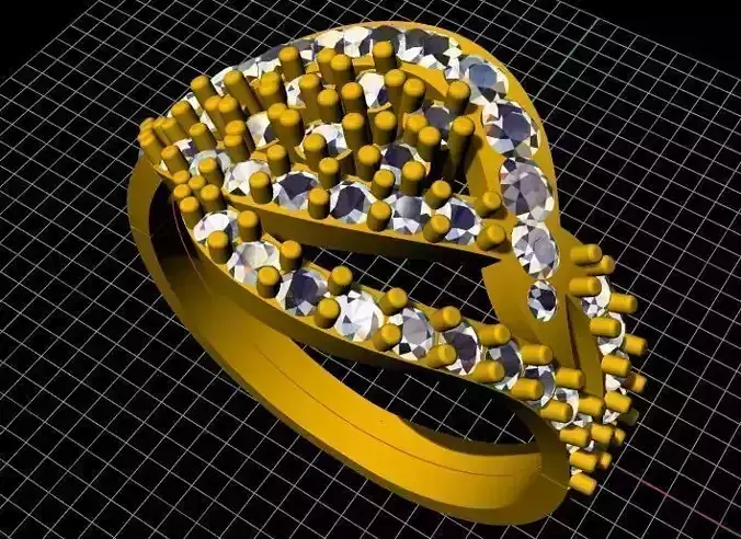 Cluster Ring 3dm file