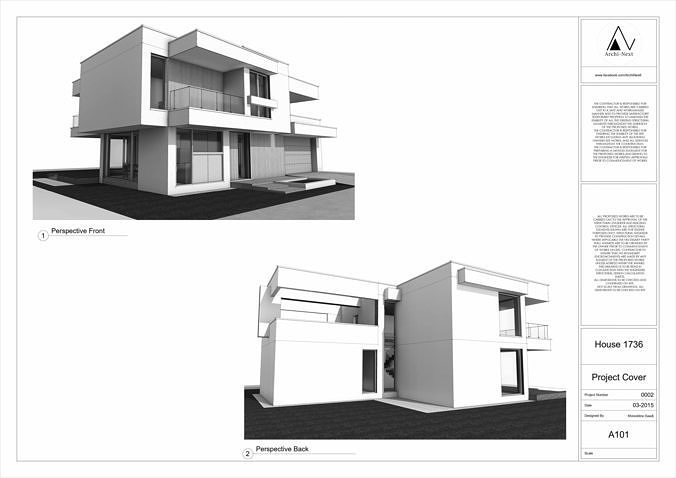 House 1736 3D model