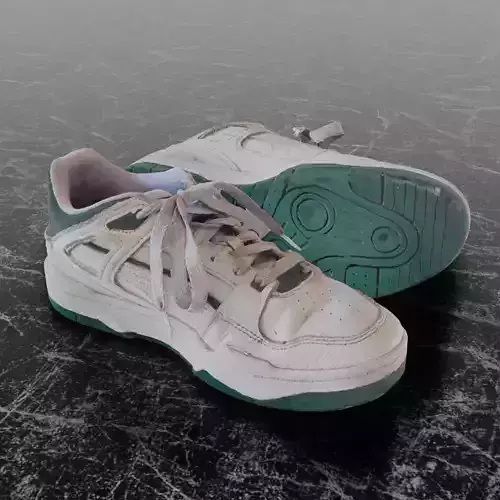 PUMA FLAT WHITE 3D SHOES