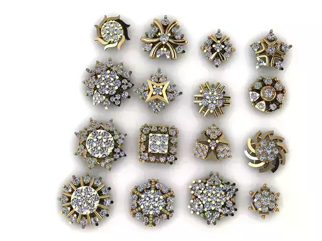 Different desing Earrings for Dimonds 