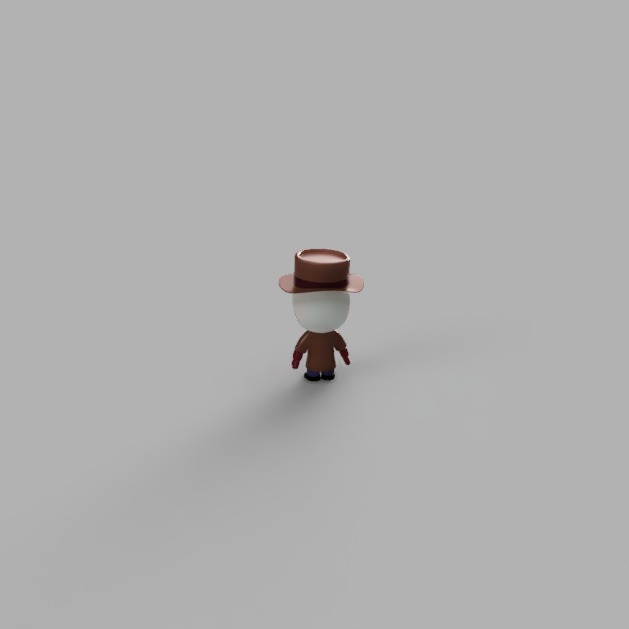 DC Comics Watchmen Mini Rorschach Walter Kovacs 3D model_4