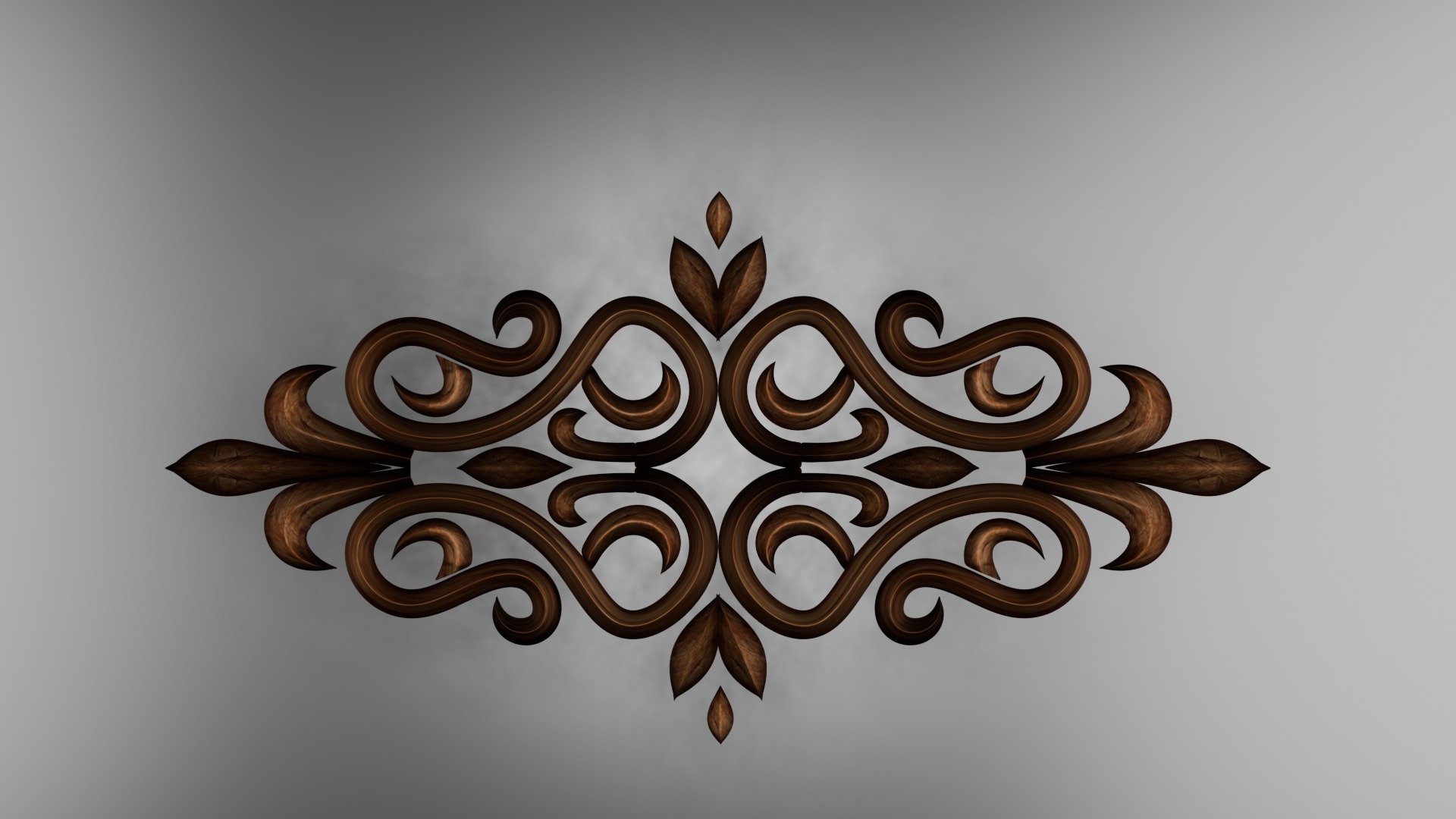 CNC  Ornament Element Free 3D model_1
