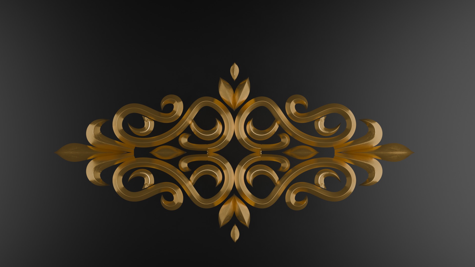 CNC  Ornament Element Free 3D model_2