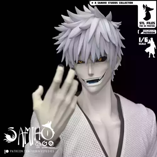 Samiho Studios - Zangetsu - STLs ready for printing 3D print model