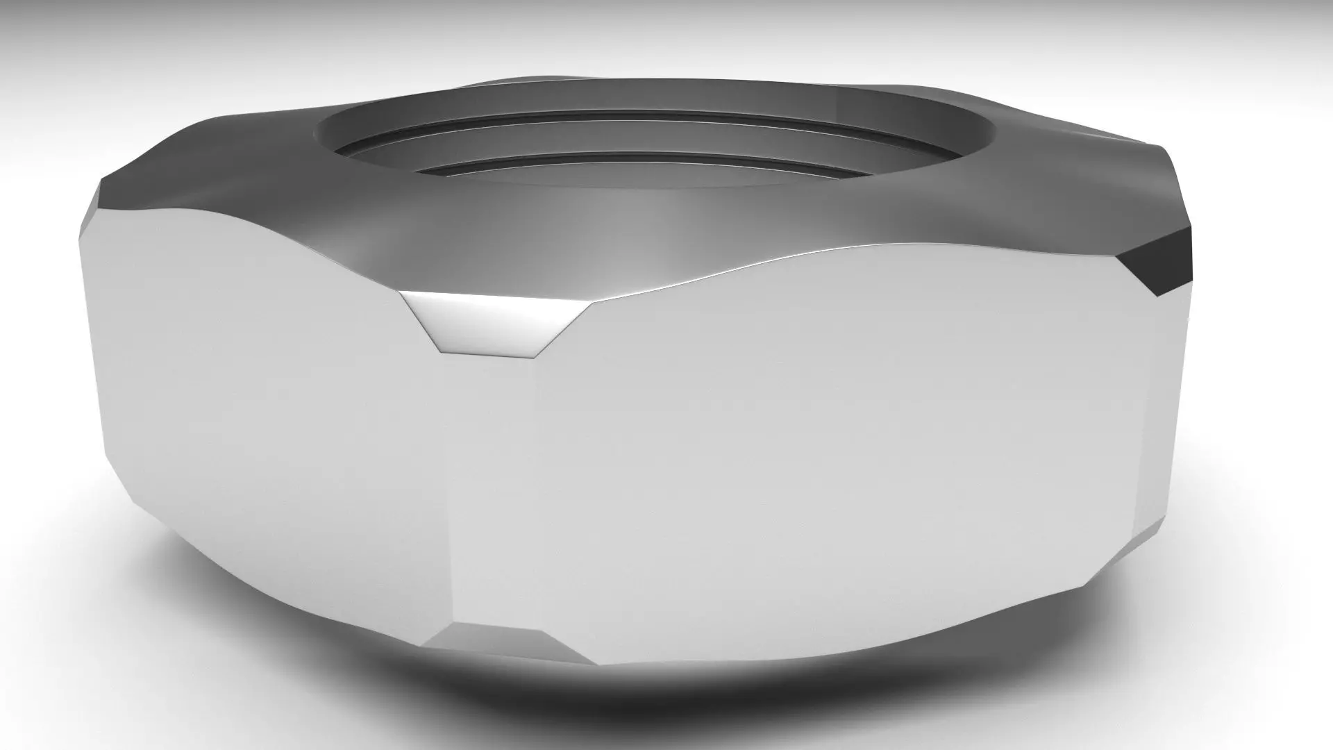 Hex Nut 3D model