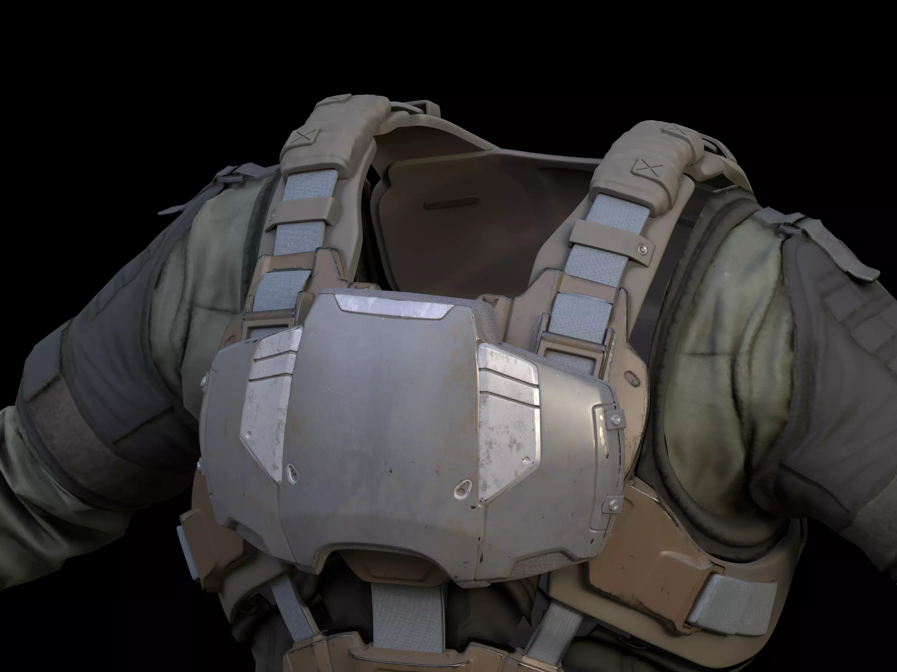 Gen 2 Marine Chest ODST 3d print file 3D print model