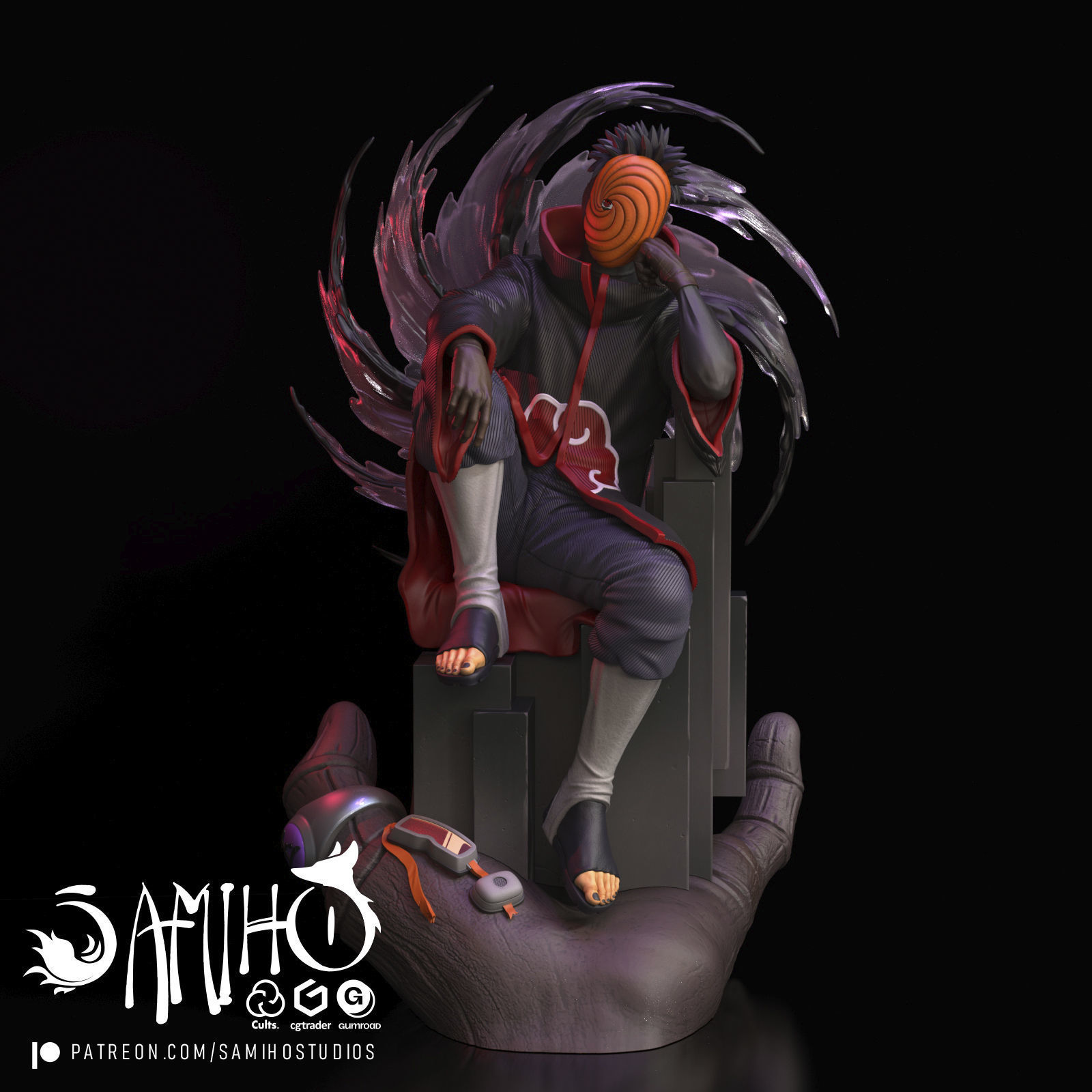 Samiho Studios - Akatsuki Bundle I - STLs ready for printing 3D print model_5