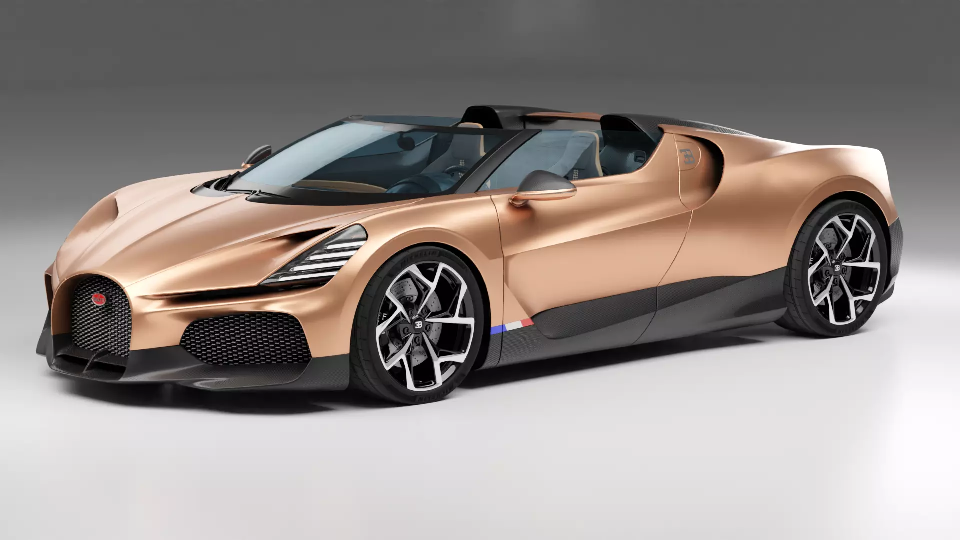 Bugatti Mistral 2024 3D model Low-poly 3D model_0