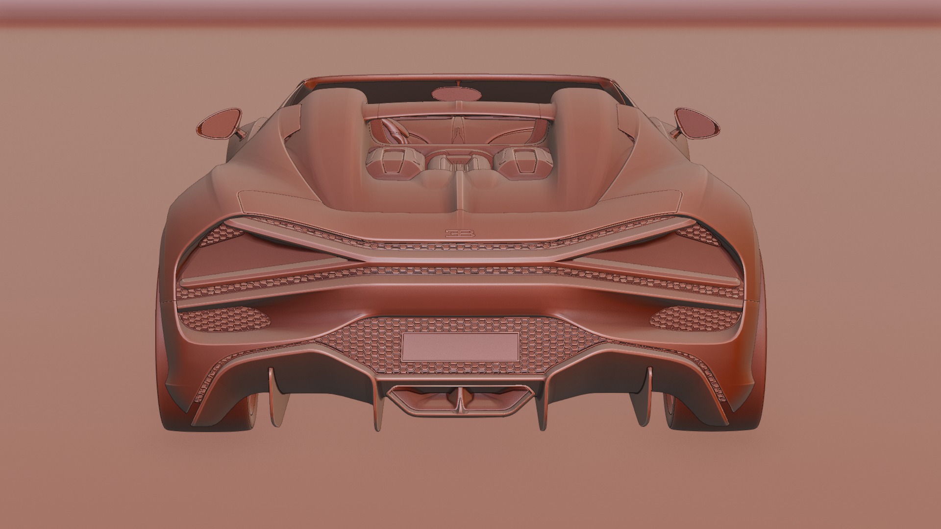 Bugatti Mistral 2024 3D model Low-poly 3D model_27