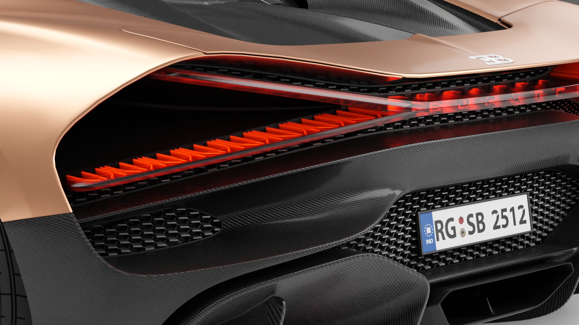 Bugatti Mistral 2024 3D model Low-poly 3D model_9