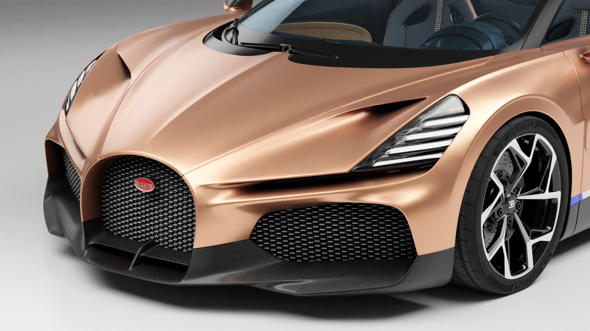 Bugatti Mistral 2024 3D model Low-poly 3D model_22