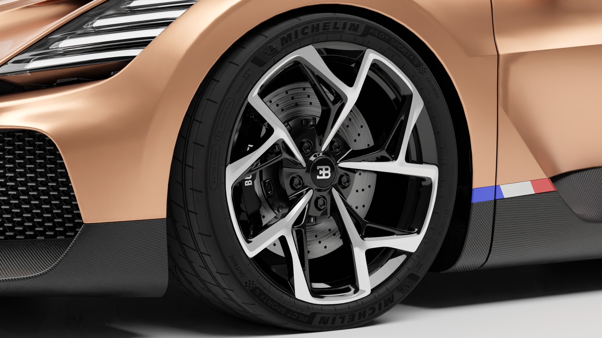 Bugatti Mistral 2024 3D model Low-poly 3D model_10