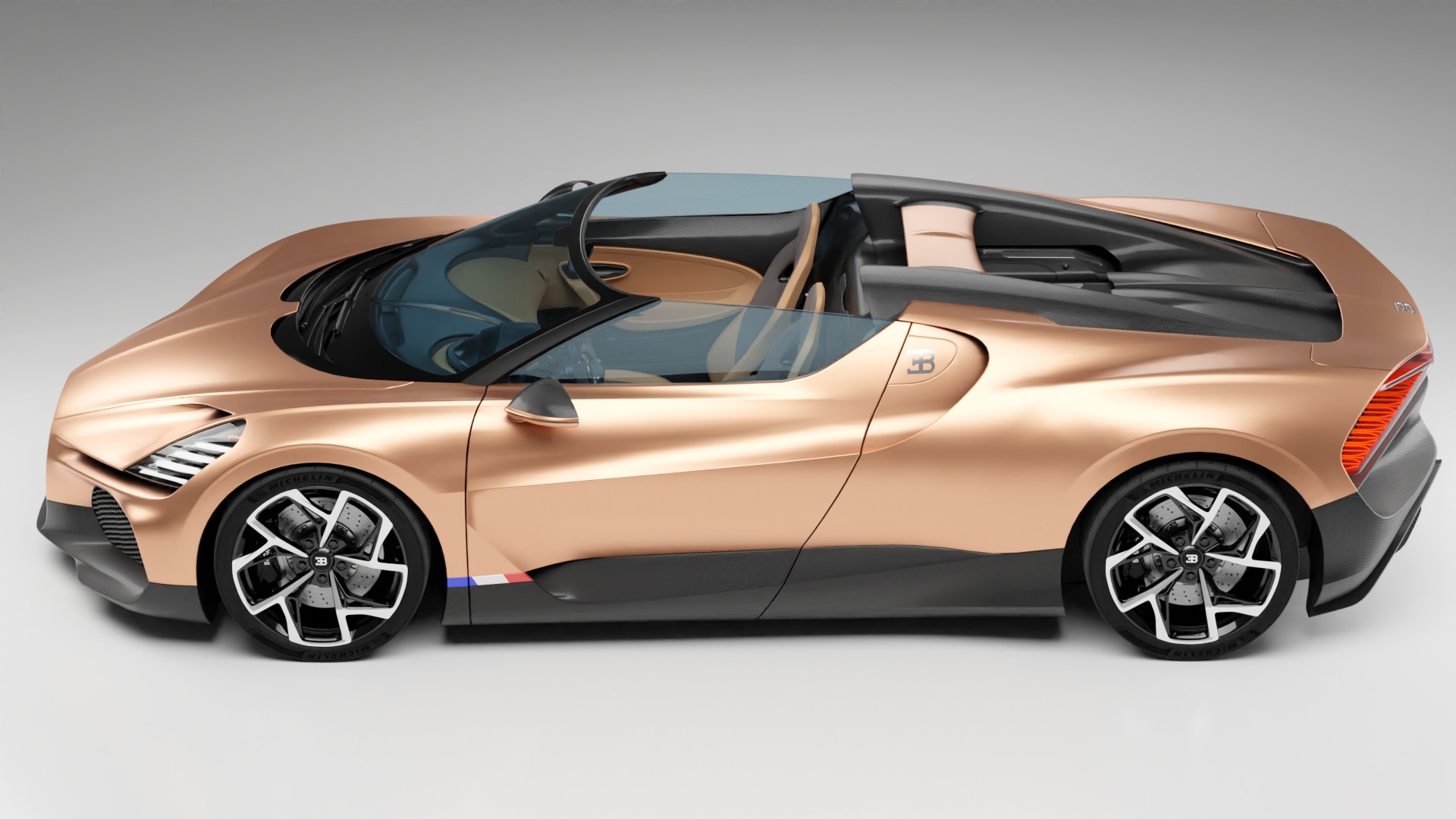 Bugatti Mistral 2024 3D model Low-poly 3D model_37