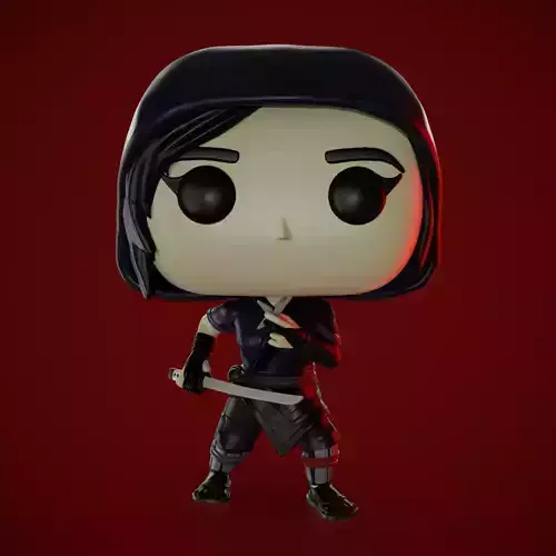 Naoe - Assassins Creed Shadows 3D print model