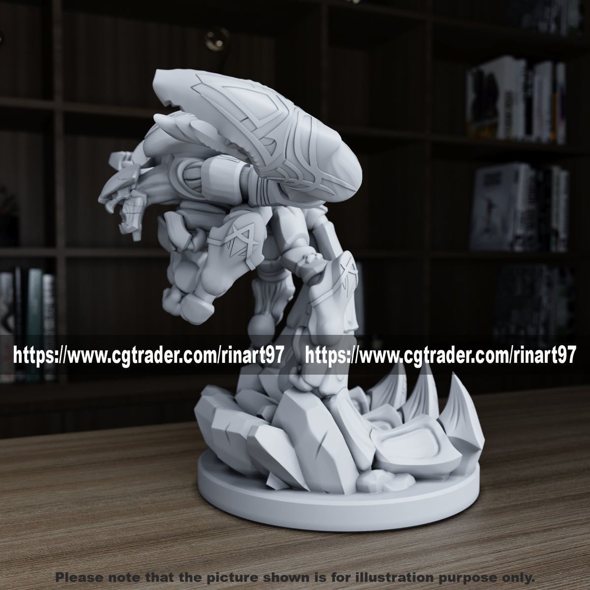 skarner 3d print model from League of Legends 3D print model_12