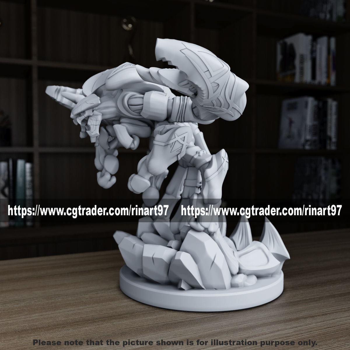 skarner 3d print model from League of Legends 3D print model_13