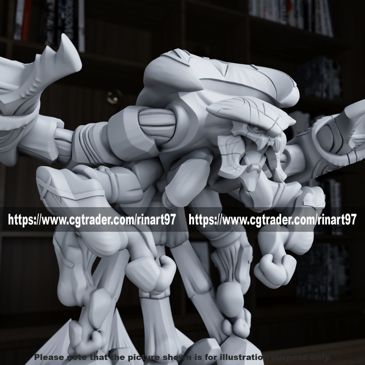 skarner 3d print model from League of Legends 3D print model_6