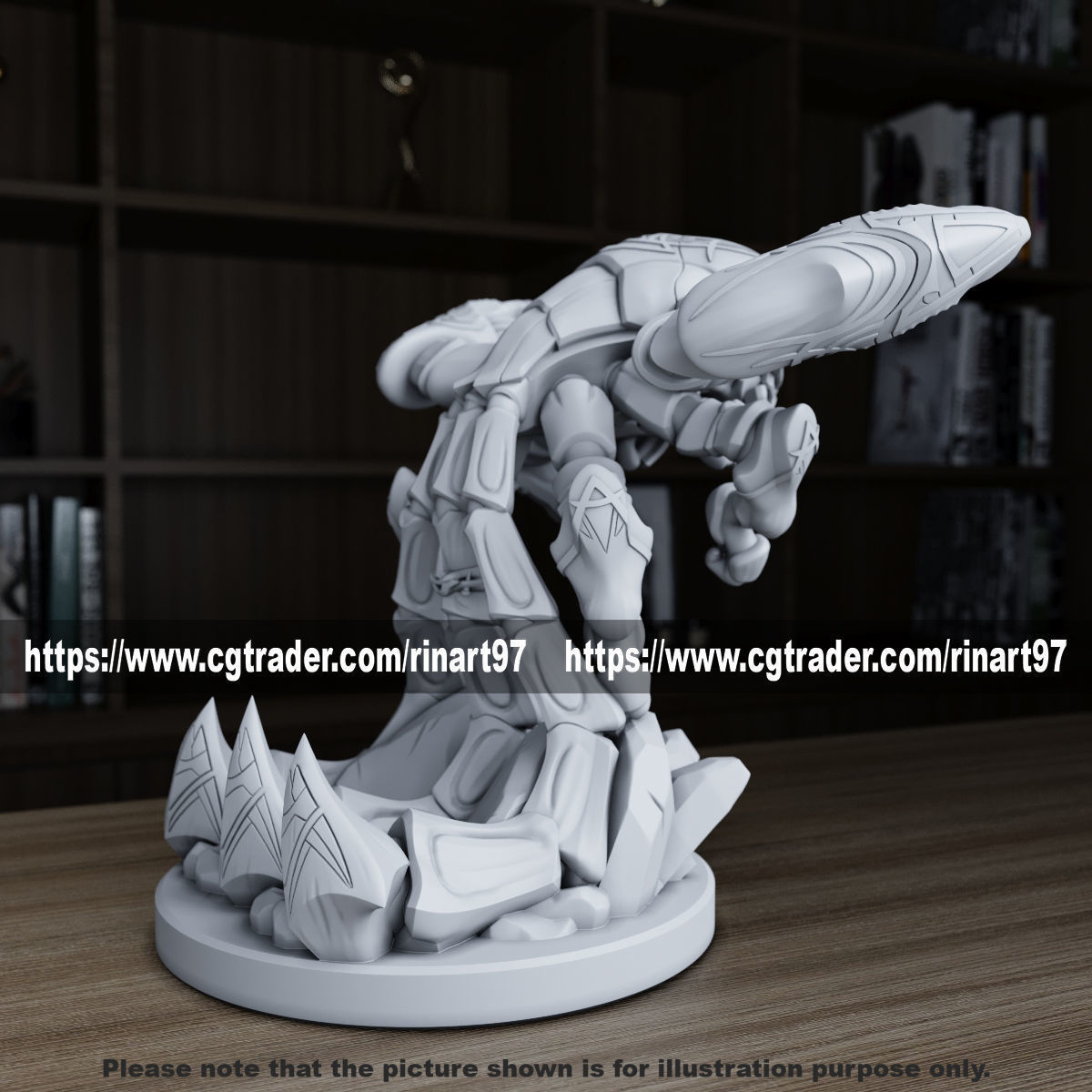 skarner 3d print model from League of Legends 3D print model_11
