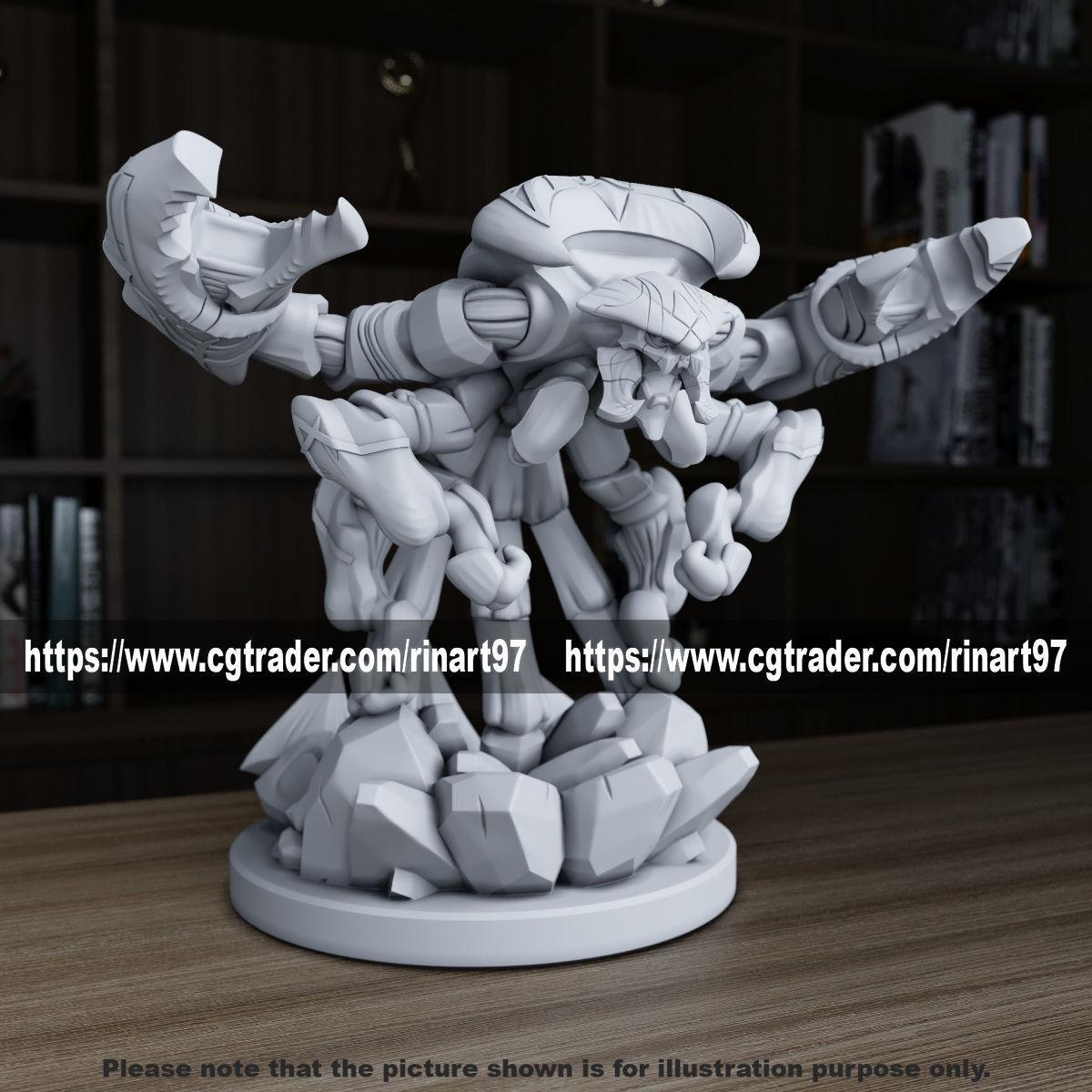 skarner 3d print model from League of Legends 3D print model_1