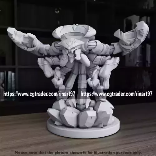 skarner 3d print model from League of Legends