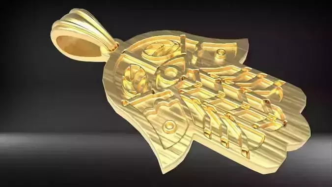 Pendant Hamsa hand 