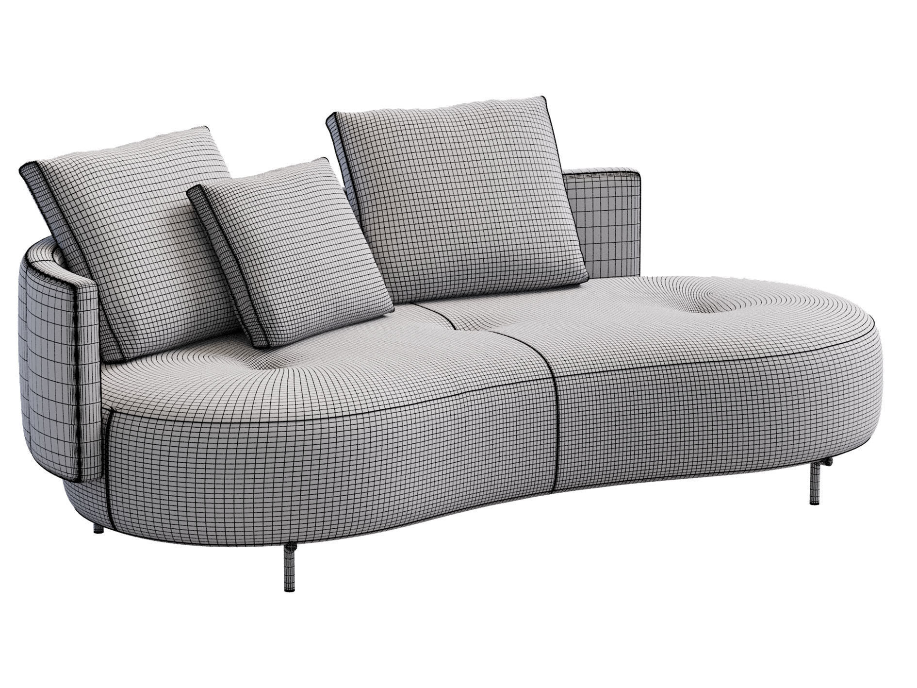 Torii Bold Sofa  3D model_10