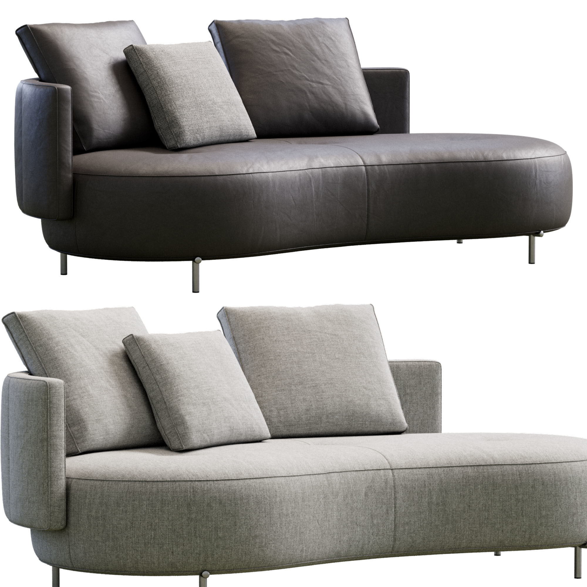 Torii Bold Sofa  3D model_6