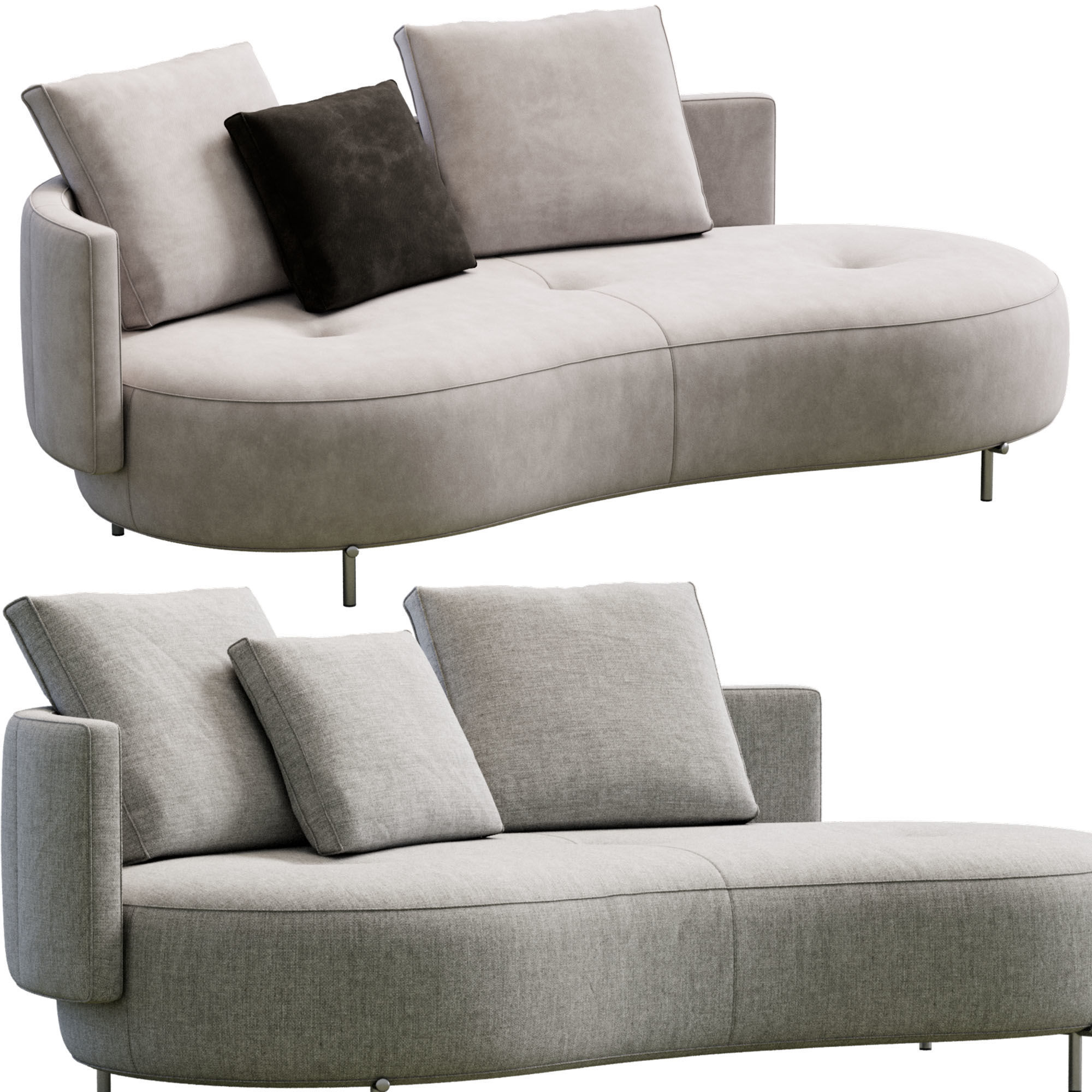 Torii Bold Sofa  3D model_8