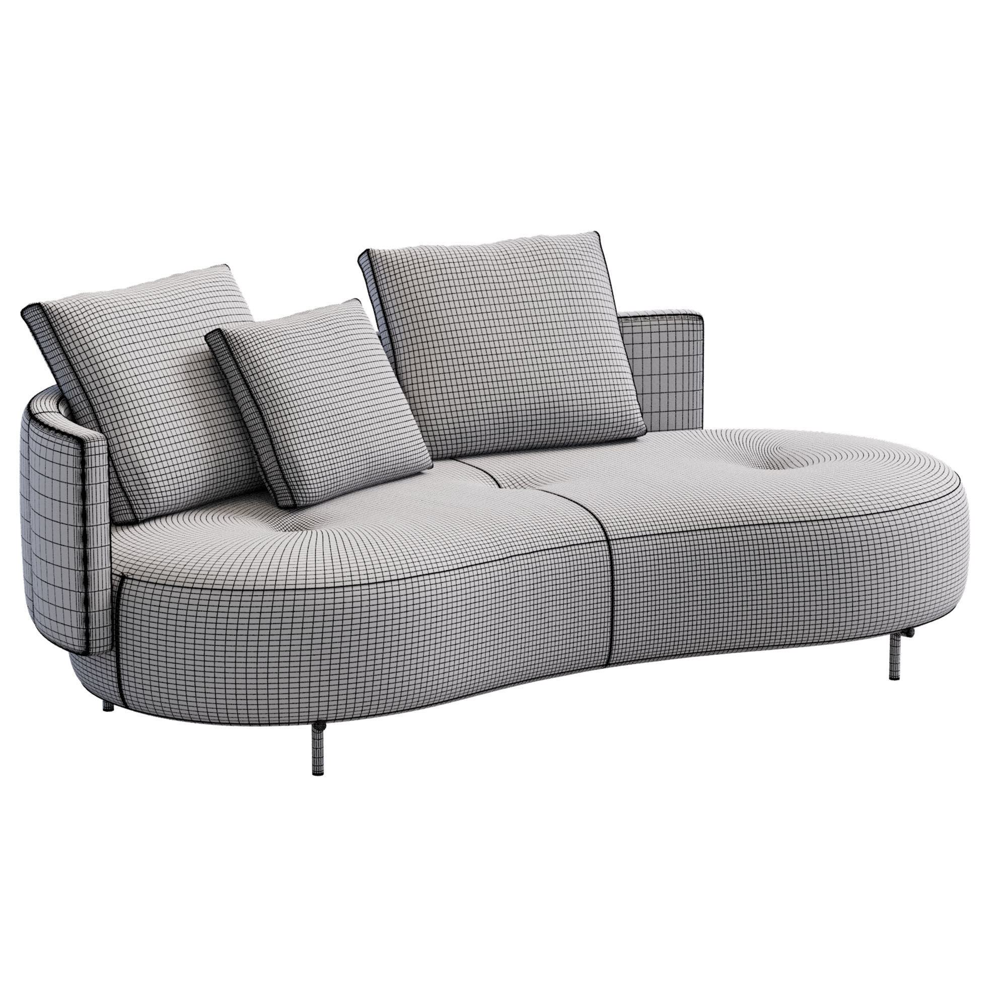 Torii Bold Sofa  3D model_9