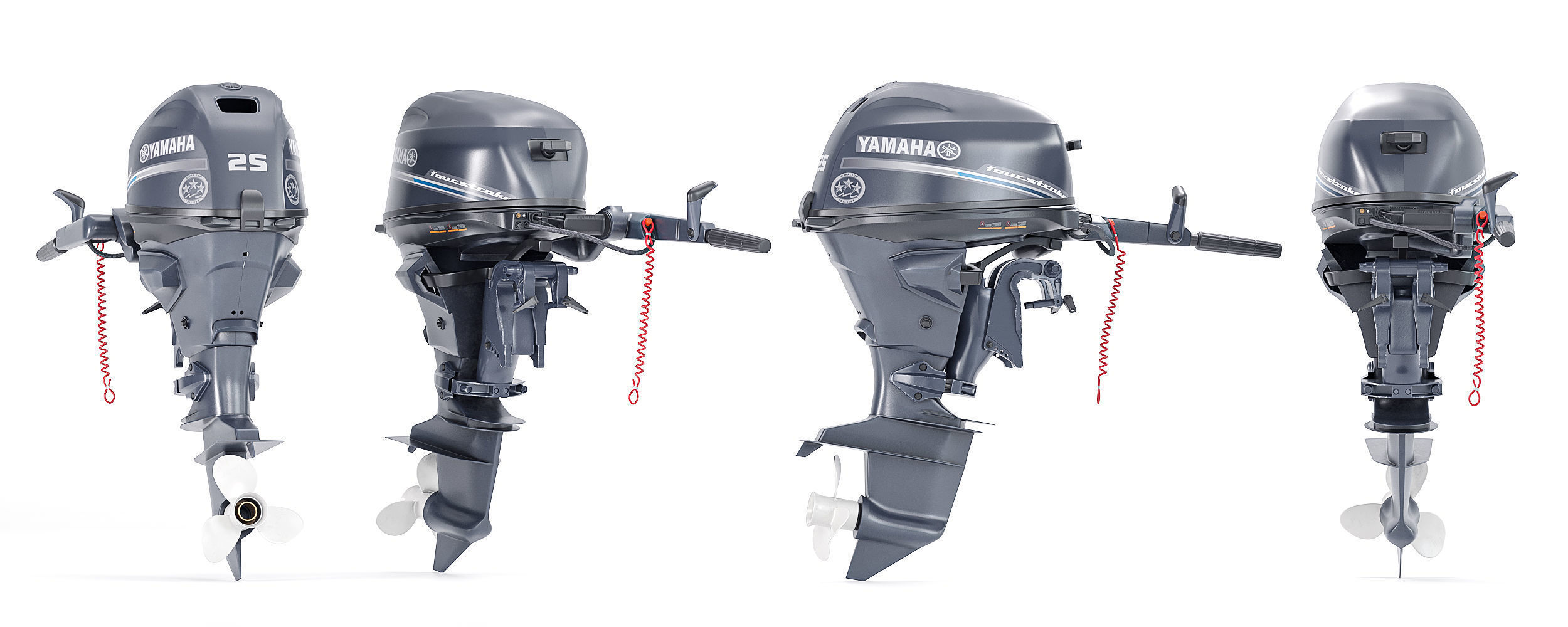 YAM 310S - Boat 3D model_6