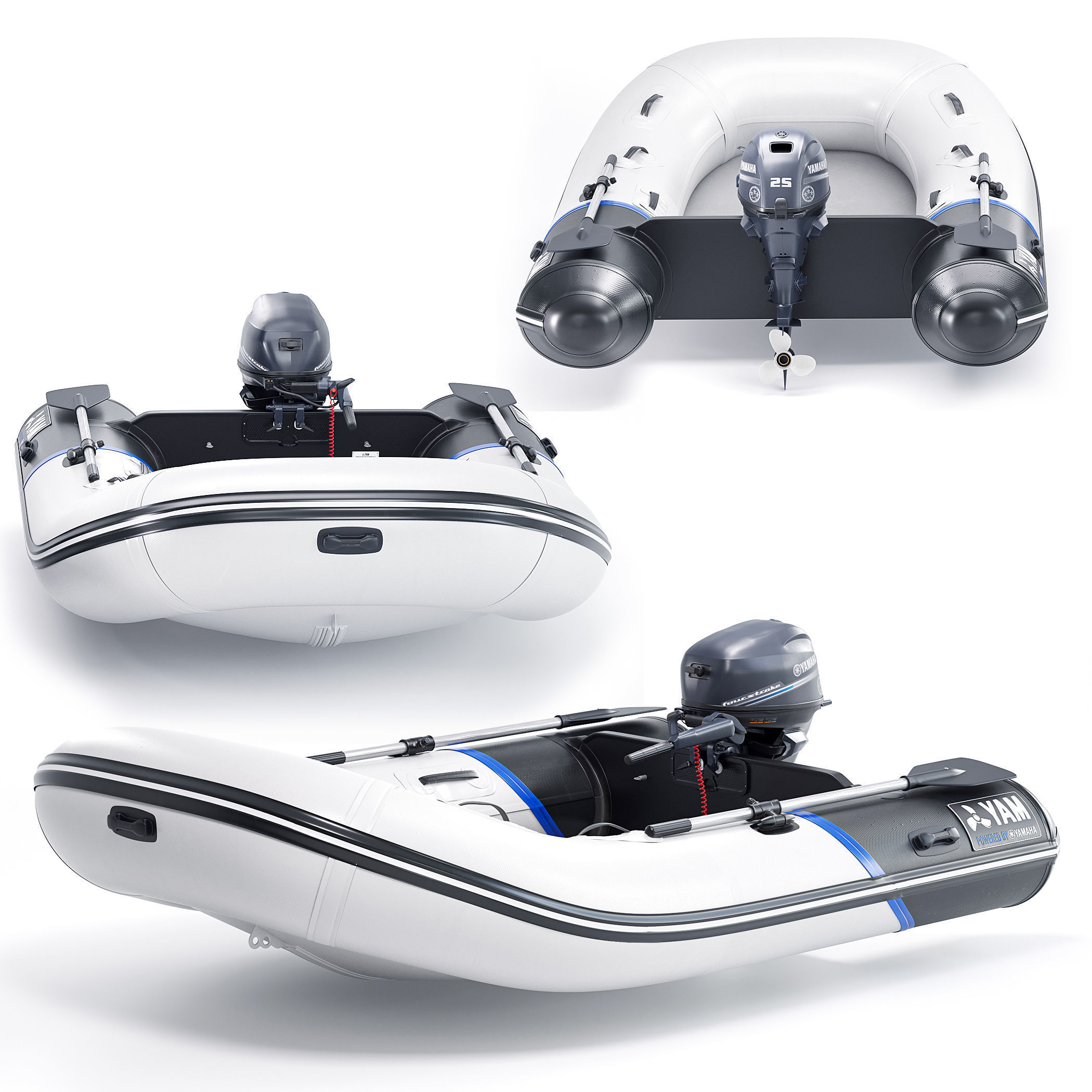 YAM 310S - Boat 3D model_3