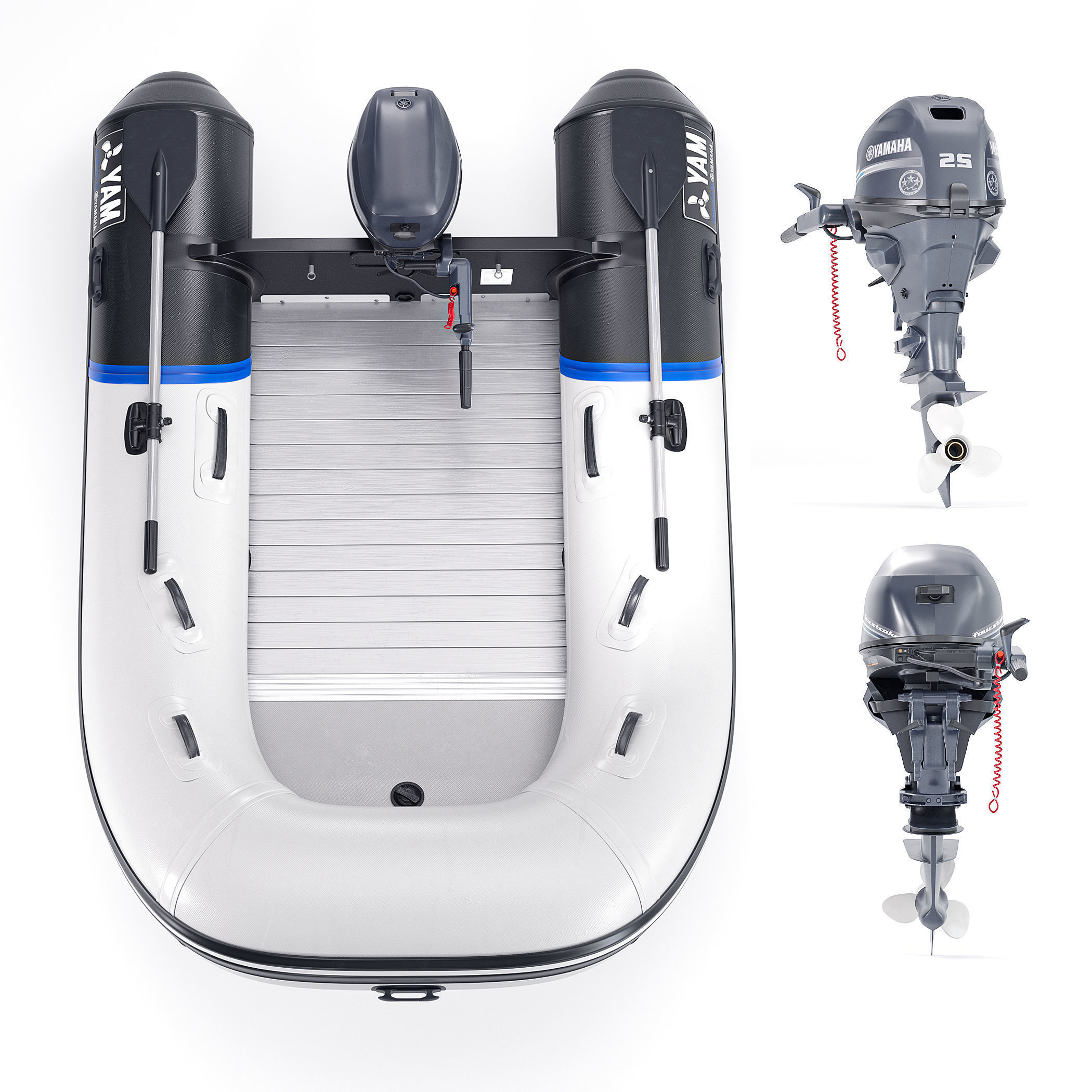 YAM 310S - Boat 3D model_2