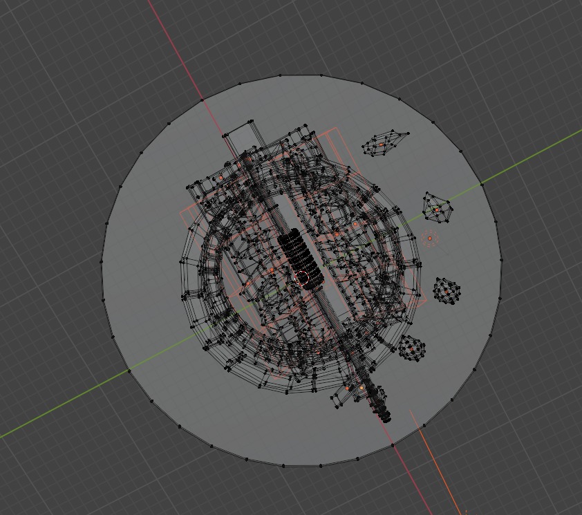 Lowpoly Well Free 3D model_2