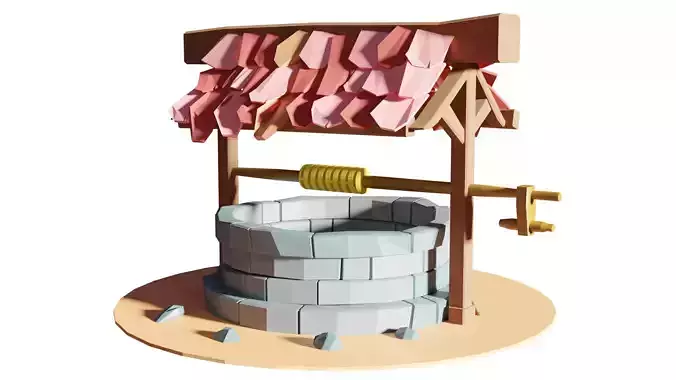 Lowpoly Well
